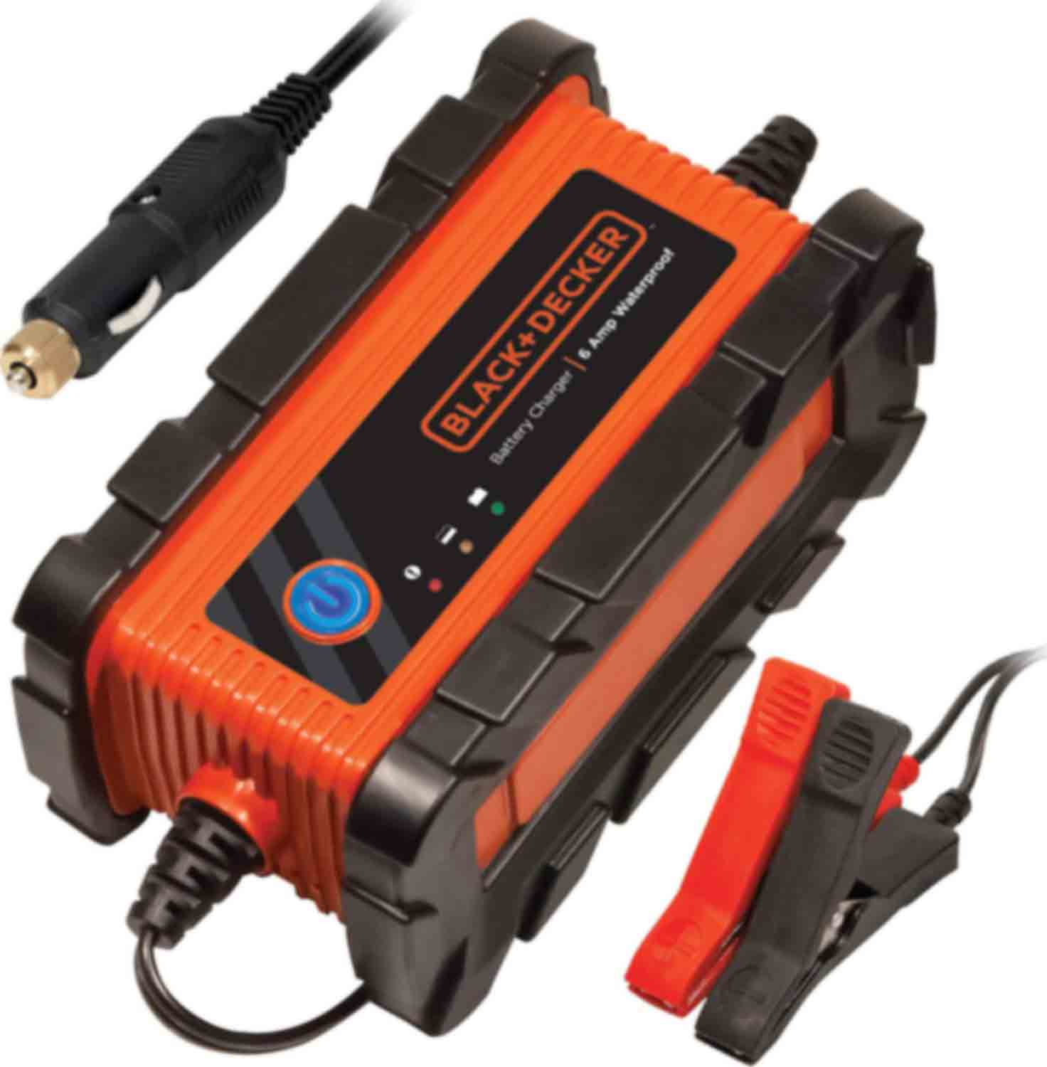 BLACK+DECKER BC6BDW Fully Automatic 6 Amp 12V